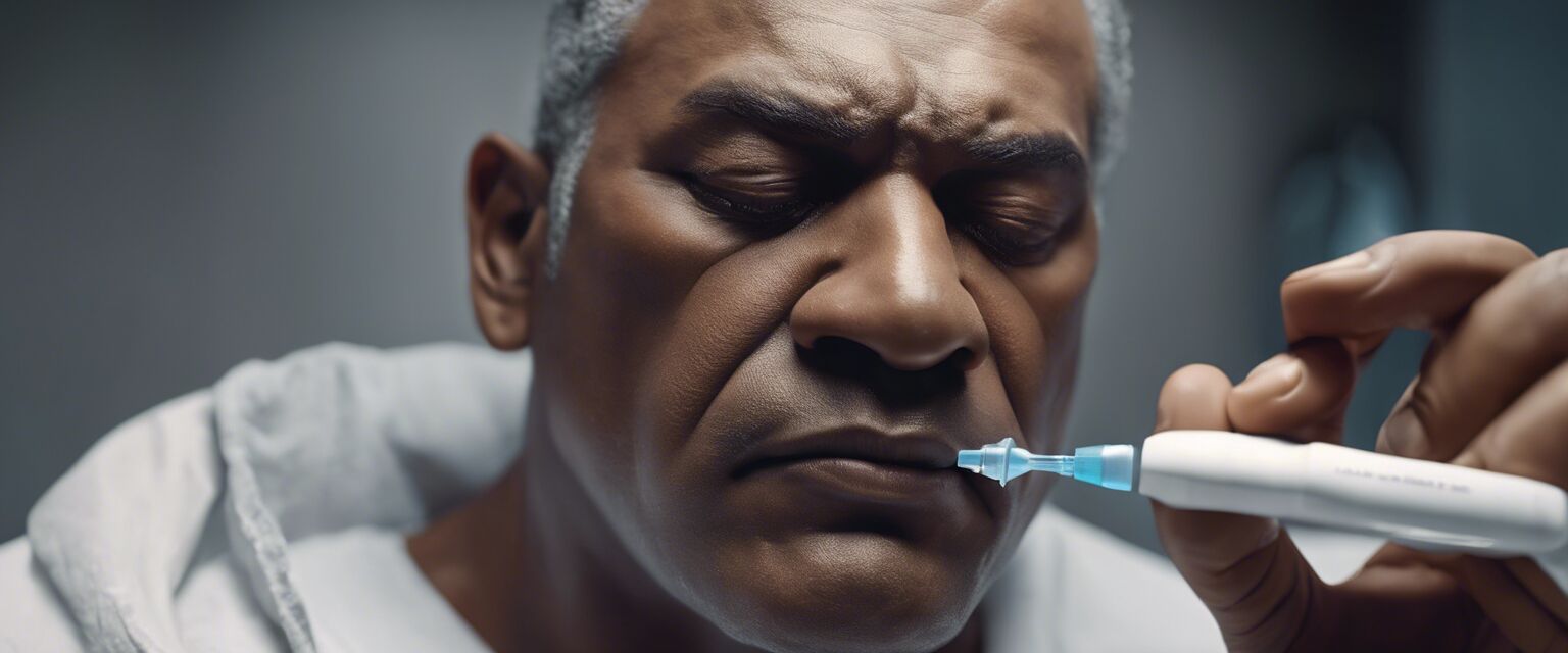 Applying an external nasal dilator